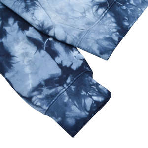Pull à capuche oversize tie-dye de haute qualité personnalisé en gros pour hommes avec poche avant - Product Image 4