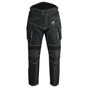 Chaquetas de Motocicleta Unisex al por Mayor, de Cuero, Impermeables, con Estampado Digital, Manga Larga, Protección con Certificación CE, Color Negro, OEM Needle - Product Image 2