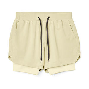 Pantalones Cortos Deportivos para Hombre al por Mayor, Pantalones Cortos de Compresión Deportivos de Alta Calidad para Correr, Pantalones Cortos de Gimnasio 2 en 1 - Product Image 6