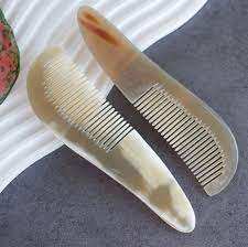 Peine para el Cabello de Cuerno de Búfalo Natural, Hecho a Mano, Antiestático, de Dientes Anchos, Herramienta de Aseo de Calidad, Hecho en India - Product Image 6