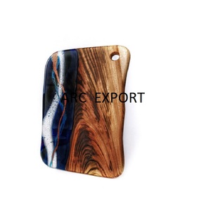 Design simple de luxe décoration fantaisie couleur unique bleu et marron grandes planches à découper élégantes à prix raisonnable - Product Image 3