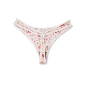 Nueva ropa interior Sexy Bikini Low-Rise Lace Logo sin costuras hecho en Pakistán Logo de sublimación cintura mujer cómodo elegante - Product Image 5