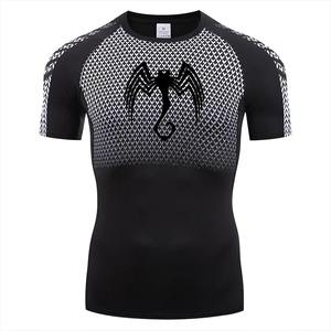 Summer Men Long Sleeve Upf 50+ Sun Compression Shirts <b>Swimsuit</b> <b>Rash</b> <b>Guards</b> Surfing Wetsuit Bodybuilding Sports Workout Tee Tops - Product Image 4