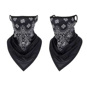 Bandana léger en polyester à motif cachemire, très élastique, unisexe, pour l'été, protection solaire, vente en gros - Product Image 2