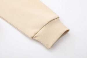 เสื้อสเวตเตอร์สวมหัวแบบยูนิเซ็กซ์สำหรับผู้ชายและผู้หญิงเสื้อสเวตเชิ้ตฤดูหนาวแบบสวมหัวทำจากผ้าฝ้าย100% มีลวดลายผ้าใบและโพลีเอสเตอร์กันหด - Product Image 5