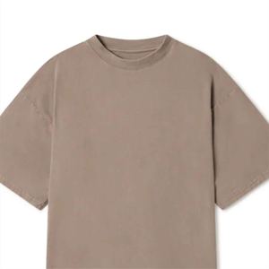 เสื้อยืดผู้ชายคอกลมทรงปกติใส่สบาย ระบายอากาศได้ดี ผ้าฝ้าย 100% สีพื้น แฟชั่นใหม่สำหรับฤดูร้อน  รับตัวเลือกแบบสั่งทำพิเศษ - Product Image 5