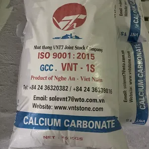 Вьетнам CaCO3 порошок карбоната кальция высокой чистоты 99% для наполнителя