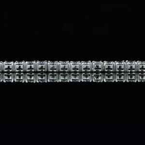 Estilo Vintage 4mm corte brillante moissanita diamante tenis pulsera ancla patrón moda clásico compromiso boda regalo - Product Image 3