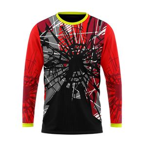 Haute qualité sur mesure hommes à manches longues O cou t-shirt élastique Spandex entraînement Gym t-shirts séchage rapide vêtements de Fitness pour hommes - Product Image 1
