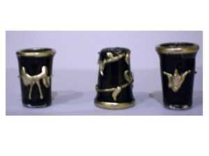 Dedales de Costura Decorativos de Metal, Recuerdos Personalizados, Coleccionables, Hechos a Mano - Product Image 4