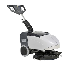 SC351 Walk Behind Floor <b>Scrubber</b>, 14", 2.5 Gallon, Battery, Pad Assists, Forward and Reverse, Disk, 3 Year Warranty - Product Image 1