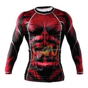 เสื้อแขนยาวป้องกันผื่นคันสำหรับผู้ชายสินค้าดีไซน์ตามสั่งพิมพ์ลายออกแบบได้ตามต้องการ - Product Image 1