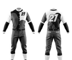 Uniforme de Béisbol Profesional Más Vendido, Color de la Ropa del Equipo, Pantalones Cortos para Adultos, Talla Grande, Letra Personalizada en la Parte Delantera, Transpirable - Product Image 4
