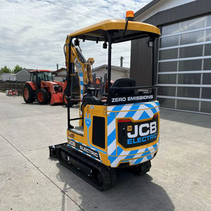 FREE SHIPPING EPA CE Certified 2 ton JCB Electric Mini Excavator 19C-1E Zero Emission Electric Mini digger with Lithium <b>Battery</b> - Product Image 1