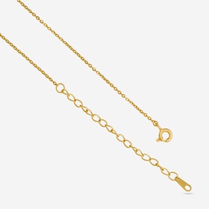 92.5 Silver <b>Necklace</b> 14k Gold Geometric Pattern Channel Setting Religious Style Yellow Gold Plated Rhodium Pearl Perfect Gift - Product Image 5