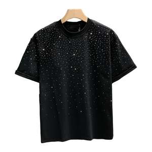 T-shirt décontracté à col rond pour hommes en gros | High Street Fashion 2024 | T-shirt à manches courtes d'été - Product Image 1