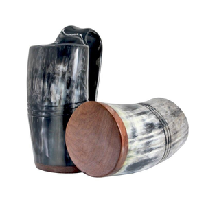 Taza de Café de Cuerno de Búfalo de Diseño Natural, Directo de Fábrica, Precio Bajo, Taza de Cuerno de Búfalo Única, Precio Más Bajo - Product Image 3