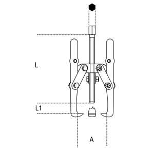 BETA Three-Leg <b>Gear</b> <b>Pullers</b> - Product Image 2