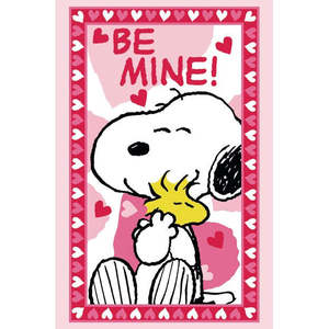 For Peanuts Postcard-'Be Mine' for Valentine's Day Made of <b>Paper</b> - Product Image 1