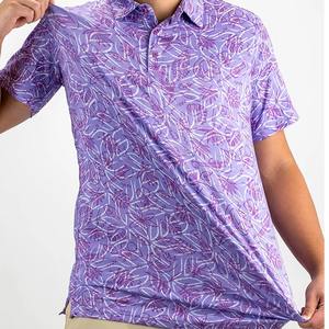 Polos polo t-shirt de haute qualité OEM conception sublimation nouvelle impression polos de golf - Product Image 2