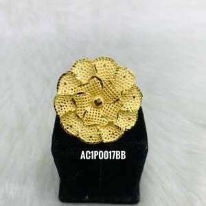 Comprar nuevo diseño de moda chapado en oro colgante conjunto de pendientes para las mujeres con forma de flor caja de latón para fiestas bodas - Product Image 2