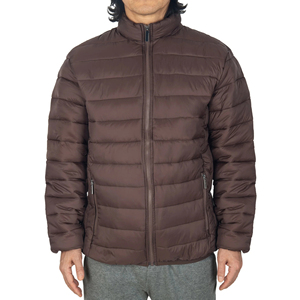 Veste matelassée imperméable pour homme, veste d'hiver rembourrée en duvet de polyester, veste matelassée personnalisée pour homme, veste d'extérieur - Product Image 1
