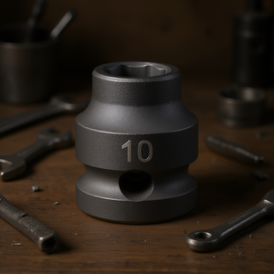 Facom 1/2'' Metric Hexagonal Stubby <b>Impact</b> <b>Socket</b> - Product Image 3