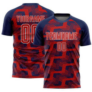 Fabricante de camisetas de fútbol personalizadas, uniformes de fútbol unisex para adultos, sublimación de secado rápido con nombres de jugadores, números de alta calidad - Product Image 5