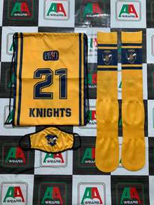 Maillot brodé de football américain de grande taille, pantalon respirant et extensible de sublimation, court, fabriqué en usine au Pakistan - Product Image 3