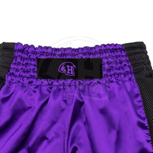 กางเกงขาสั้นสำหรับมวยไทยขาสั้นระบายอากาศได้ดีแห้งเร็ว - Product Image 3