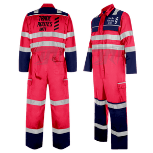 Conjunto de Trabajo de Alta Visibilidad Resistente |   Camisa con botones y cuello redondo |   Poliéster Impermeable ANSI Clase 1 |   Logotipo |   Industrial/Construcción - Product Image 5