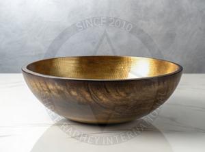 Cuenco de cuerno de búfalo natural hecho a mano de lujo, vajilla decorativa duradera ecológica empaquetada en cartón - Product Image 2