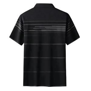 100% coton Logo personnalisé imprimé grande taille polos pour hommes de haute qualité tricoté respirant coton conceptions Oem personnalisées - Product Image 6