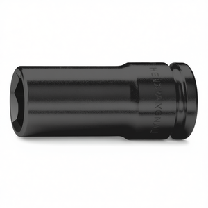 Llaves de vaso hexagonales de boca larga y delgada con accionamiento cuadrado hembra de 3/4 pulgadas, fosfatadas - Product Image 2