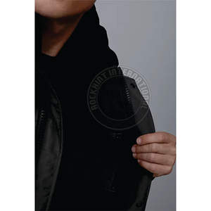 เสื้อแจ็คเก็ตพัฟเฟอร์หนานุ่มแบบยูนิเซ็กซ์ ซิปยาว ทันสมัย ให้ความอบอุ่นในฤดูหนาว ขายส่ง รับออกแบบตามสั่ง - Product Image 4