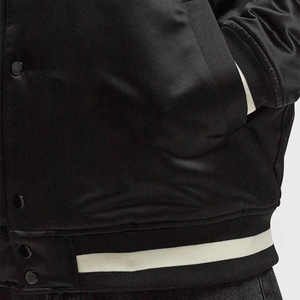 แจ็กเก็ตเบสบอลมหาวิทยาลัยเลตเทอร์แมนสำหรับฤดูหนาวสไตล์สตรีทไฮ - Product Image 4