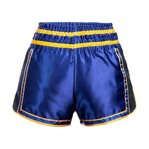 Pantalones cortos deportivos de MMA y boxeo de poliéster elástico de mejor rendimiento para entrenamiento unisex - Product Image 2