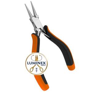 Ergo Pince à bec rond pour bijoux Outils et équipement Couleur noire - Product Image 4