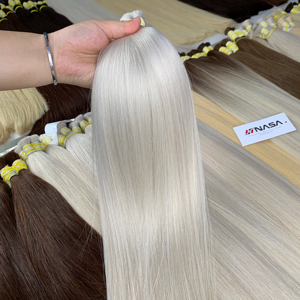 <b>Top</b> Selling Super Double Drawn Vietnamese Bulk Hair Extensions 100% Virgin Hair Natural Hair Shedding Resistant Tangle Free - Product Image 1