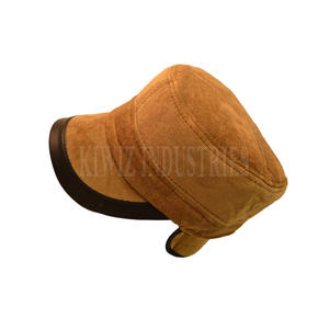 ¡Novedad de 2024! Sombrero de béisbol de pana de 6 paneles de malla para hombre, sombreros de béisbol de PANA con parche sólido a la venta - Product Image 4