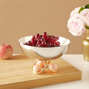 Soporte metálico para chocolate de buena calidad con soporte para chocolate pulido plateado para servir chocolate y postres - Product Image 3