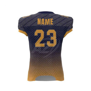 Uniformes de Fútbol Americano Personalizados y Transpirables para Hombre, Tallas Grandes, Manga Corta, 100% Poliéster, Alta Calidad, para Todas las Temporadas - Product Image 5