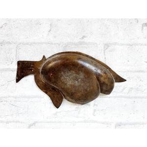 Cendrier à cigares créatif rétro en forme de feuille cendrier en métal prix usine cadeau pour homme grand-père - Product Image 2