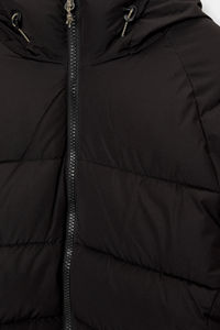 Veste matelassée d'hiver chaude personnalisée pour hommes, veste coupe-vent rembourré, vêtements d'extérieur à capuche noirs épais, vestes à bulles pour hommes, nouvel arrivage - Product Image 6