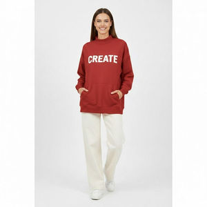 Oversized <b>Mock</b> <b>Neck</b> Cozy Layer Pullover Premium Cotton Casual Winter Sweatshirt Urban Inspired <b>Mock</b> <b>Neck</b> Fashion <b>Top</b> 2026 - Product Image 6