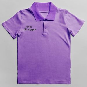 Camiseta Polo de Algodón para Niños INDEX, Logotipo Personalizado, Uniforme Escolar Primario, Ropa para Niños, Tejido de Punto Transpirable - Product Image 4