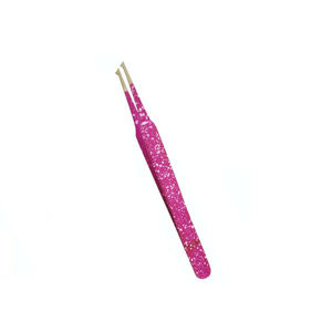 Vente à chaud Nouveau style Pince à cils légère en acier inoxydable Pointe pointue Fabriqué au Pakistan Prix OEM - Product Image 3