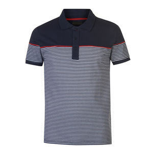 Polo pour homme en piqué de coton de coupe régulière Chemises polo grande taille imprimées de lettres lavées personnalisées pour homme - Product Image 2