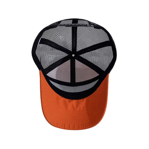 Logo personnalisé OEM en vrac Design de mode simple broderie personnalisée Casquette de baseball Casquette de camionneur en maille - Product Image 4