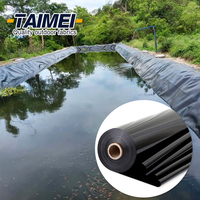 Reißfest igkeit Geo membran HDPE Shrimp Kunststoff Pool Dam Pond Liner Herstellung